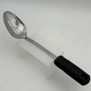 Roscan Cushion Grip Slotted Spoon Stainless Steel Rostfrei Inox 13" Kitchen Tool